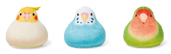 リラックスした姿に癒やされる「もっちりかわいい ふっくらインコ＆オウムクッション」が、フェリシモ「YOU+MORE!」と「小鳥 部(TM)」のコラボで誕生｜FELISSIMO COMPANY [フェリシモ カンパニー]