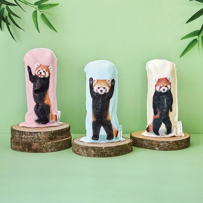 あの愛らしい立ち姿がいつでも見られる「レッサーパンダが立つペット