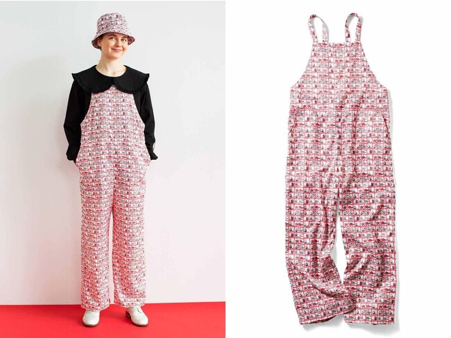 シモジマコラボ フレッシュ総柄ワンピース〈レターフルーツ〉｜シロップ．｜フェリシモ【公式通販】