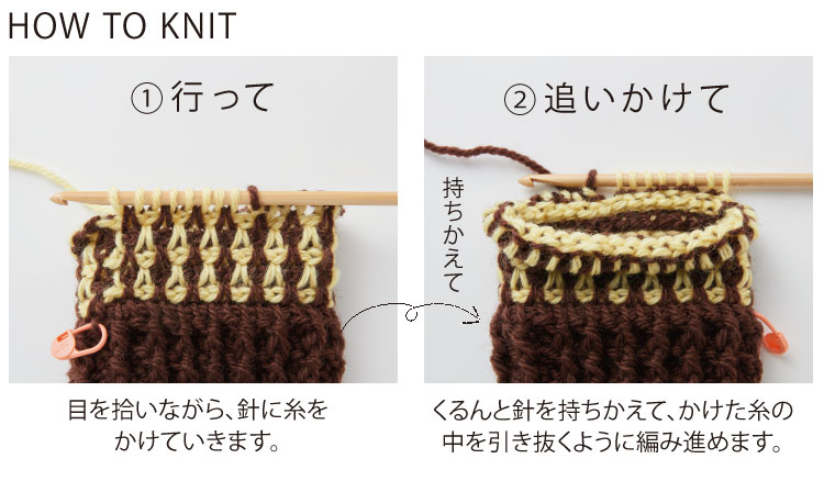 HOW TO KNIT