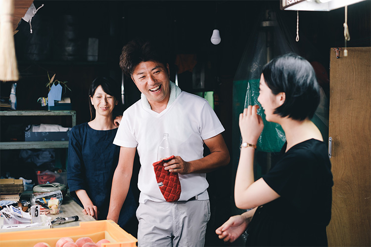 ご自宅での食事に呼んでくれたり、差し入れをいただいたりするようにもなりました