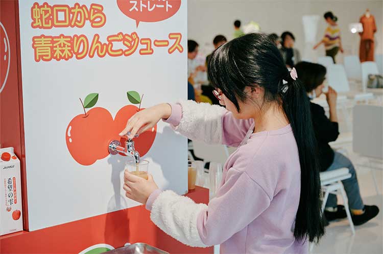 青森ご当地お菓子で交流会