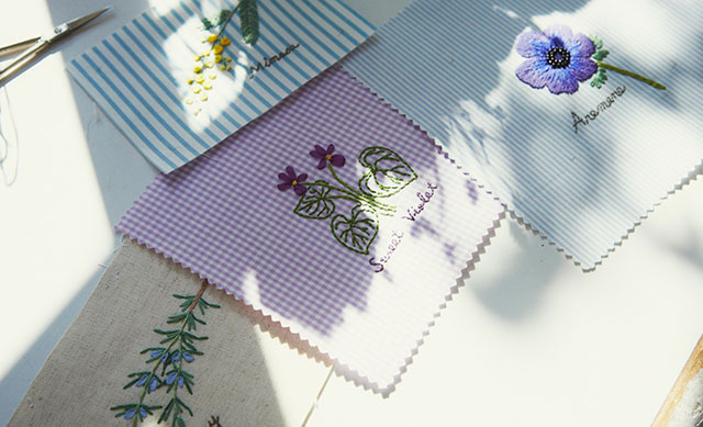 刺繍デザイナー 青木 和子さん 刺繍への思い キットへのこだわり クチュリエブログ