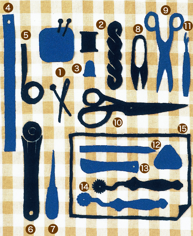 基本となる裁縫道具 針 糸 布の種類や便利な道具をご紹介 クチュリエブログ