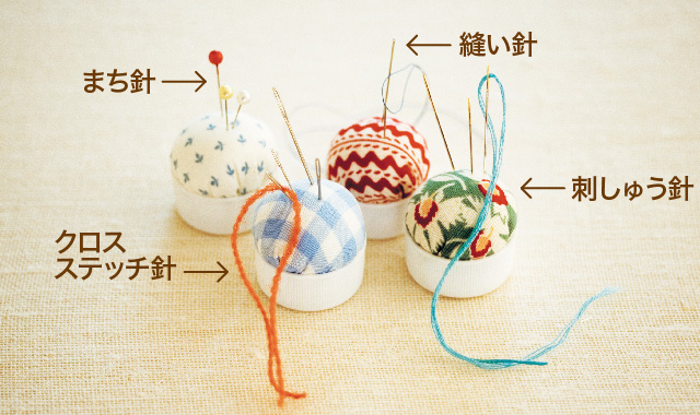 裁縫道具のスマート収納の方法 刺繍糸 縫い針 裁縫布 ビーズ クチュリエブログ
