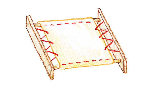 四角い刺しゅう枠