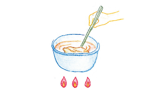 コーヒー染め・紅茶染め 手順③