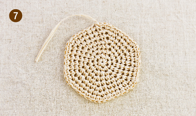 編み図あり ペーパーヤーンでかぎ針編みの編み方 クチュリエブログ