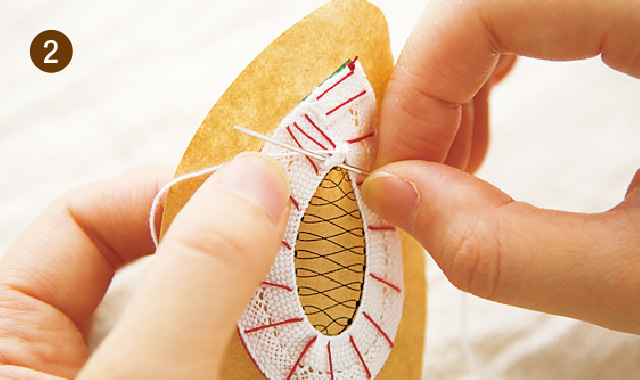 バテンレースの作り方と縫い方 裁縫 クチュリエブログ
