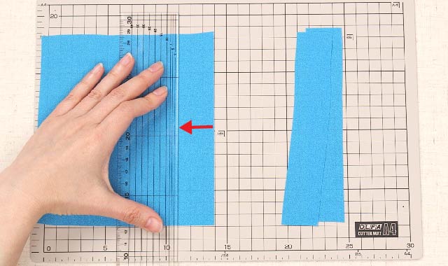 ロータリーカッター　布の切り方⑧