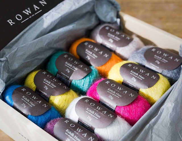 英国のプレミアムヤーン「ROWAN」の毛糸10玉
