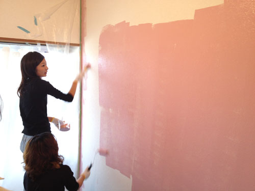 子ども部屋を塗る フェリシモ女子diy部ブログ