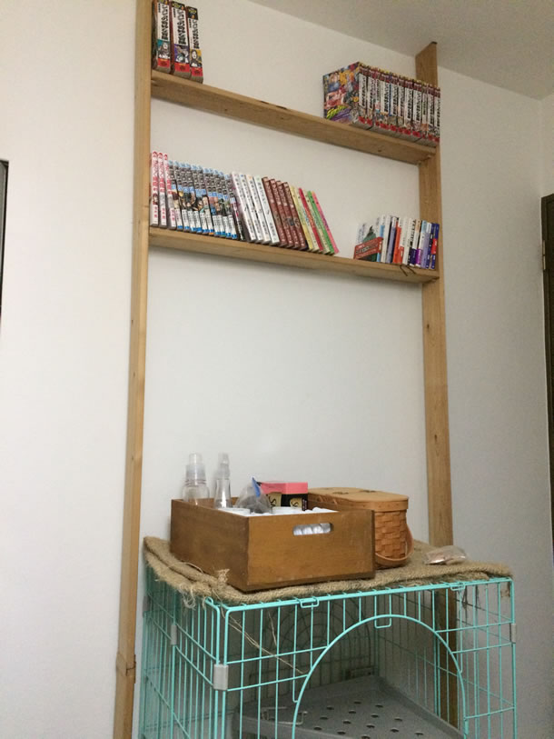なんとな く本棚を簡単に作ってみた フェリシモ女子diy部ブログ