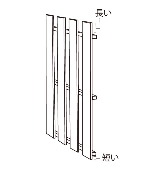 すのこ棚