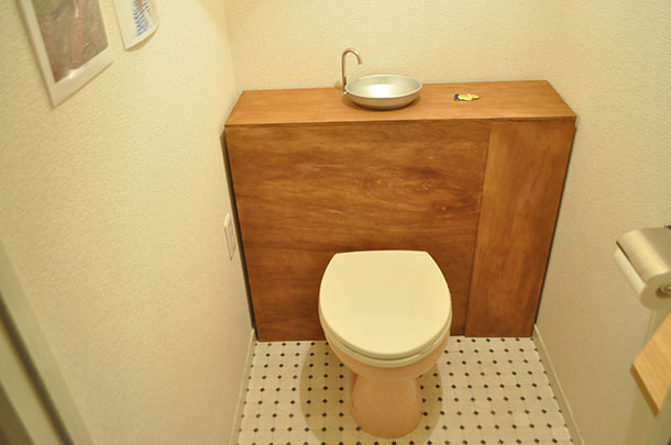 賃貸でも初心者でも その２ 理想の暮らしをかなえるdiy タンクレス風トイレに挑戦 フェリシモ女子diy部ブログ