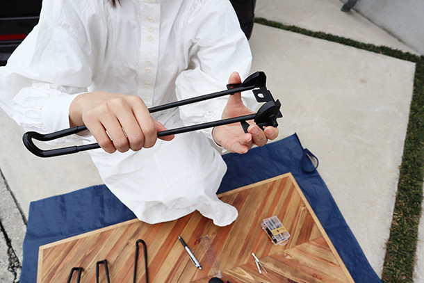ヘリンボーンの折りたたみテーブルをDIY！ - フェリシモ女子DIY部ブログ