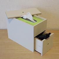 【連載】『テーブルの上で簡単DIY』リビングのこまごまものまで収納！ティッシュケースを作ろう