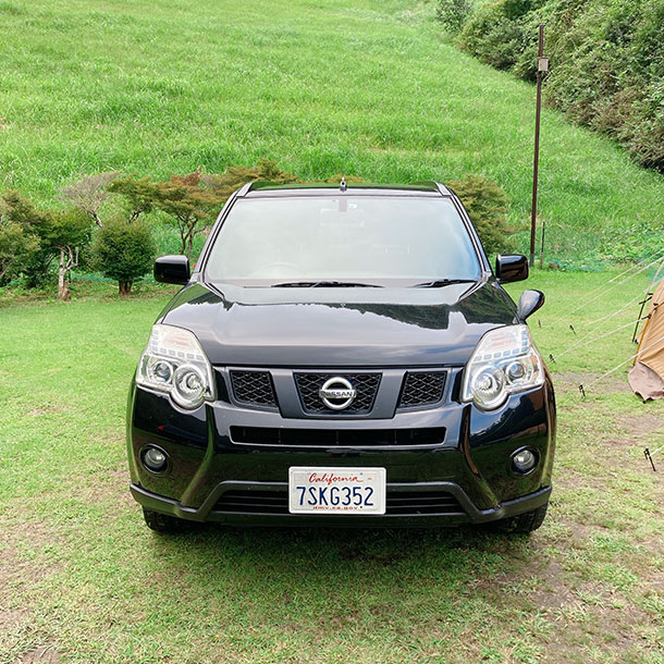 車のナンバープレート隠し