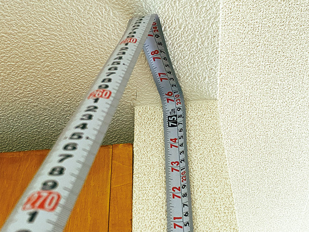 高さは2,295mm