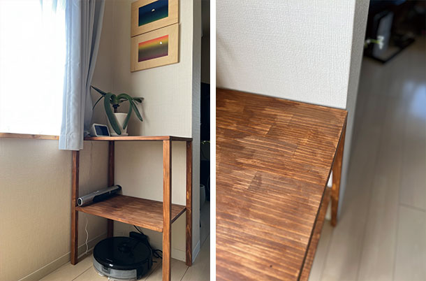 定位置にセット