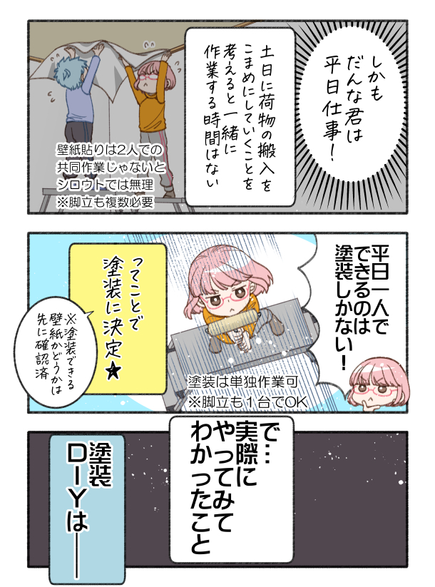 天井塗装前編p4