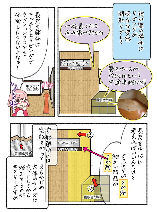 クッションフロア施工編その１p5