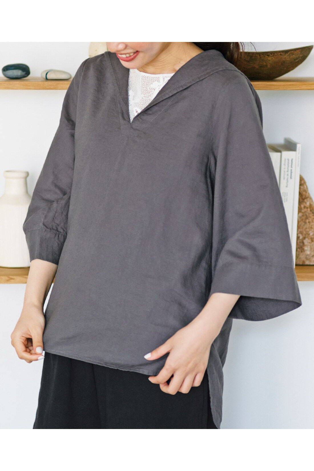 WEB限定お買い得商品|ａｎｄ　ｍｙｅｒａ　大人のセーラートップス