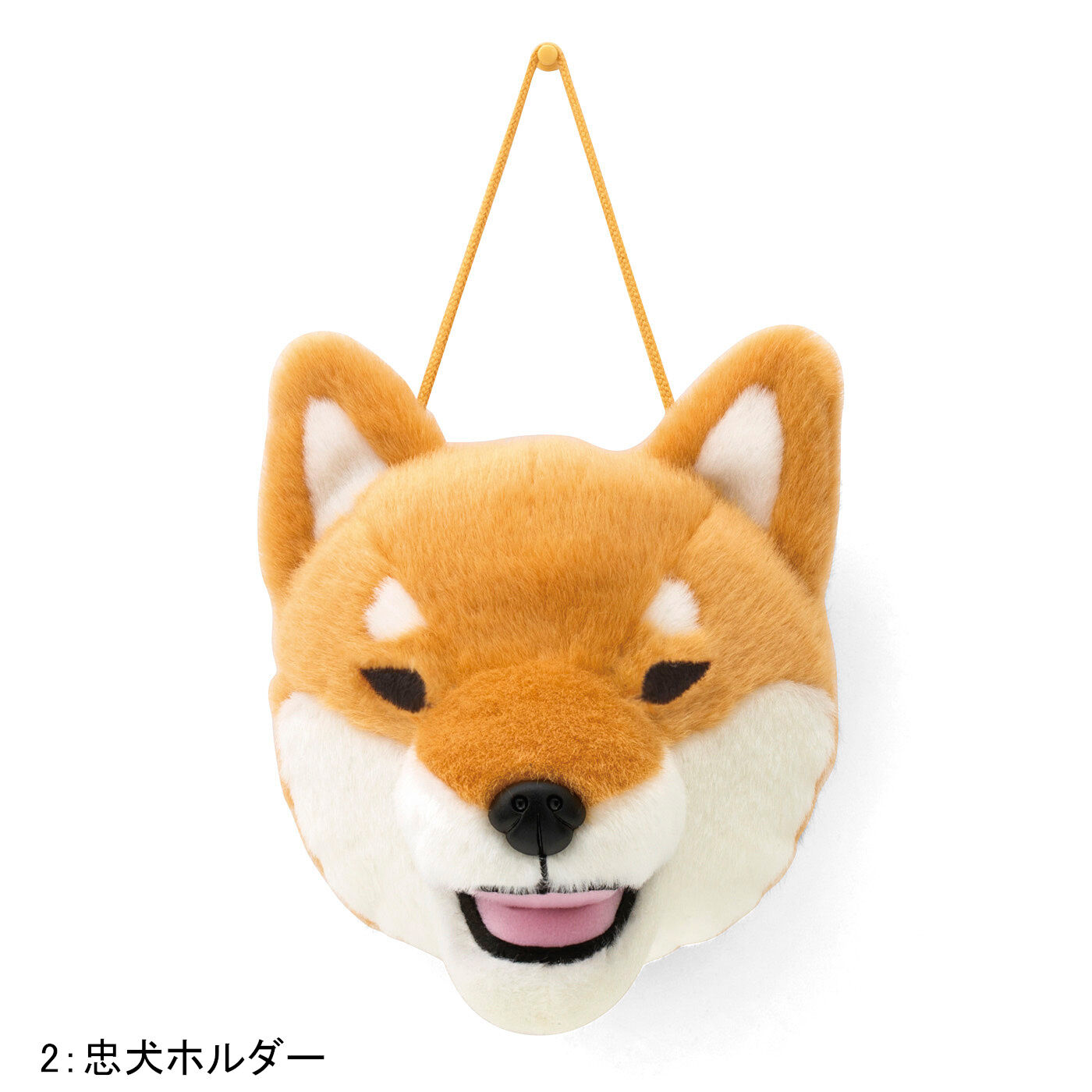 WEB限定お買い得商品|ご主人さまをそばで守るのだ　忠犬SHIBAシリーズ|【忠犬ホルダー】　■素材/アクリル・ポリエステル、ポリプロピレン、スチールなど　■サイズ/縦約20cm、横約17cm、奥行き約20cm　※はさめる厚さ最大3.5cmまで