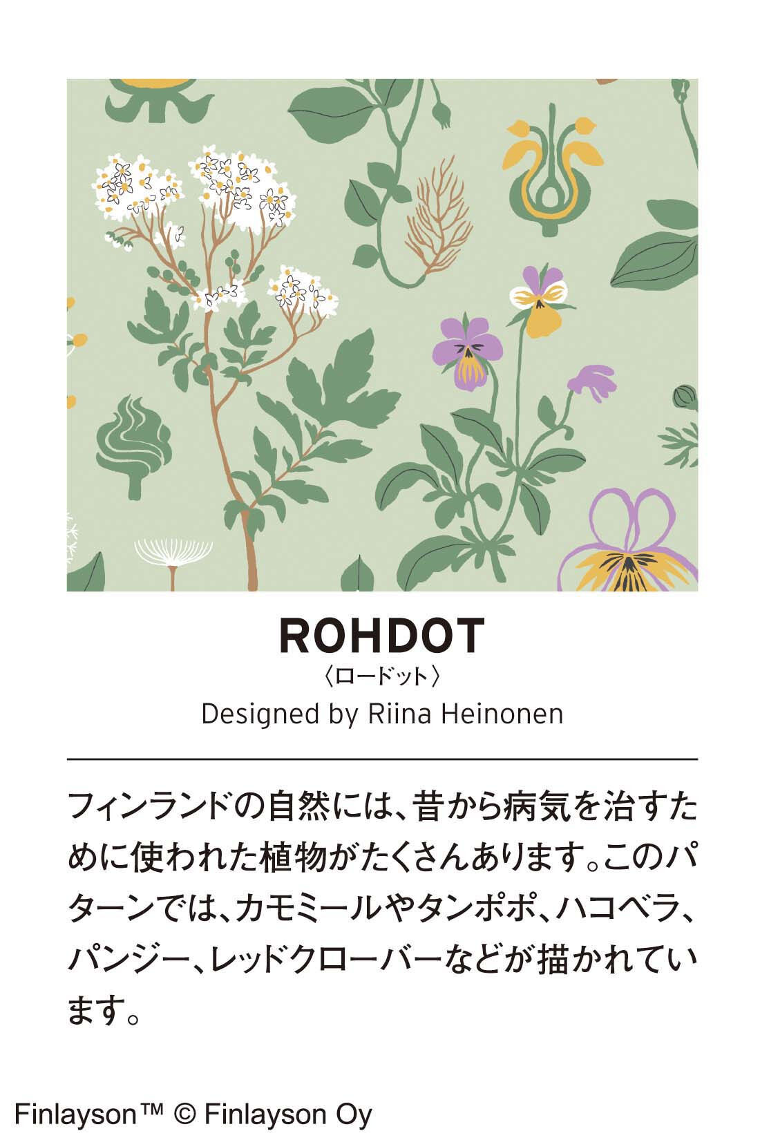 MonthlyBOX|フィンレイソン　ふんわりロングワンピース〈ロードット〉