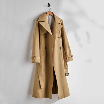 WEB限定お買い得商品 | 撥水加工トレンチコート〈ベージュ〉ＩＥ