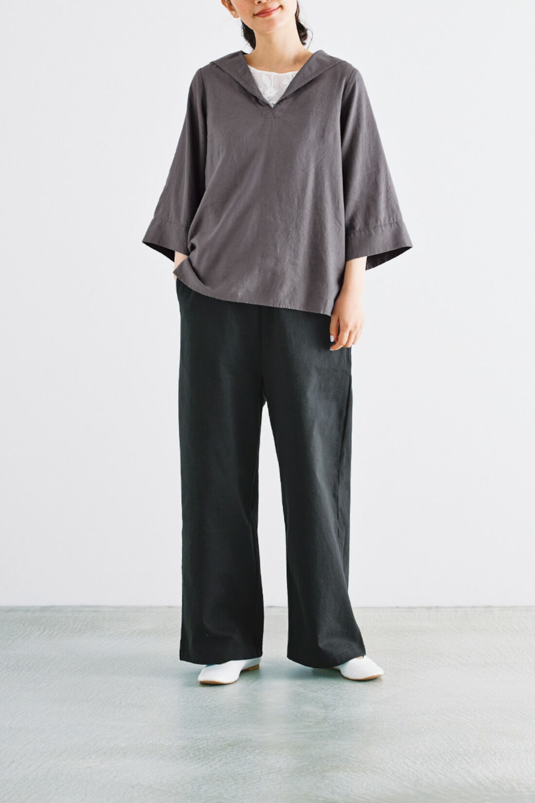 WEB限定お買い得商品|ａｎｄ　ｍｙｅｒａ　大人のセーラートップス
