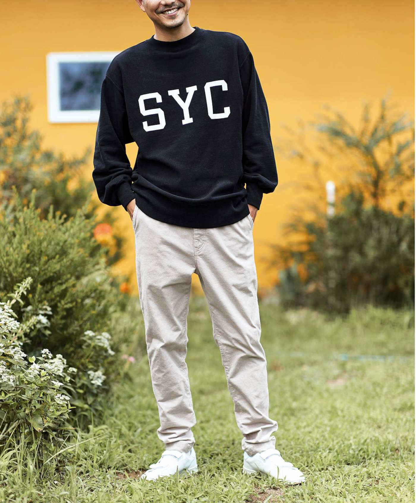 MonthlyBOX|サニークラウズ　SYCトレーナー〈メンズ〉黒