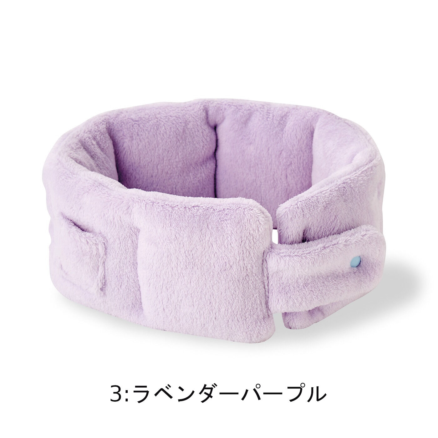 WEB限定お買い得商品|ふかふかボアで首も耳もあったか　2-WAYマフラー|〈3. ラベンダーパープル〉