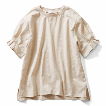 Real Stock | コットンドビープルオーバー〈ベージュ〉ＩＥ