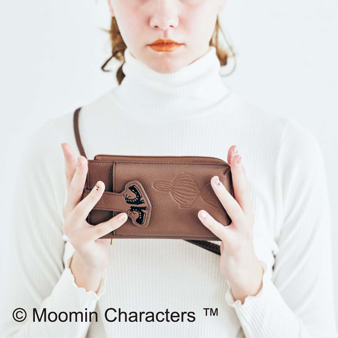 Real Stock|MOOMIN×ラミプリュス　クロスボディーウォレット〈リトルミイ〉