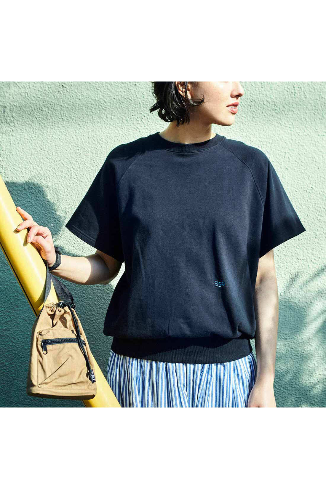 realstock [リアルストック]（Express BOX）|THREE FIFTY STANDARD ミニショルダーバッグ〈キャメル〉