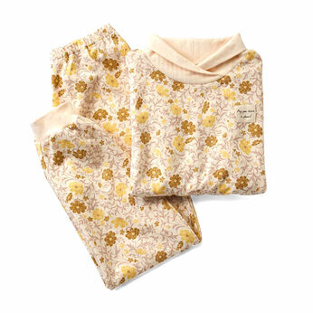 realstock [リアルストック]（Express BOX） | 大人植物柄で夜長を楽しむ軽やか綿混キルトパジャマ