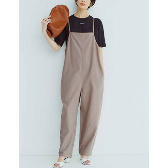 Real Stock | きくちさんサロペット〈グレージュ〉ＩＥ
