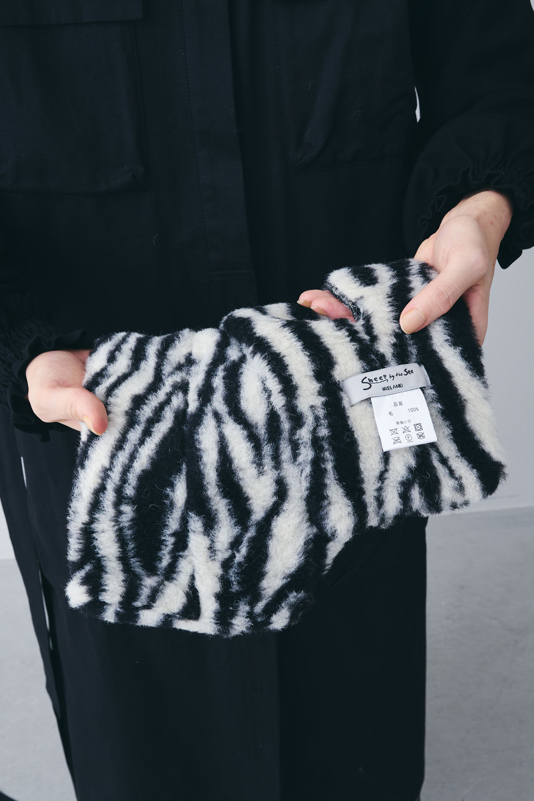realstock [リアルストック]（Express BOX）|MEDE19F 〈SELECT〉 【SHEEP BY THESEA】 WOOL　マフラー