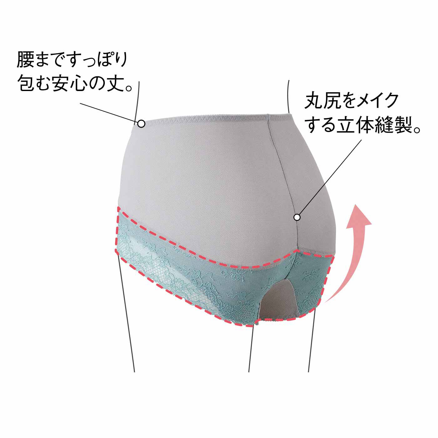 realstock [リアルストック]（Express BOX）|さらっとヌーディー お尻流れガード立体ショーツ〈3L～6L/吸汗速乾〉〈アプリコット〉|お届けするカラーとは異なります。