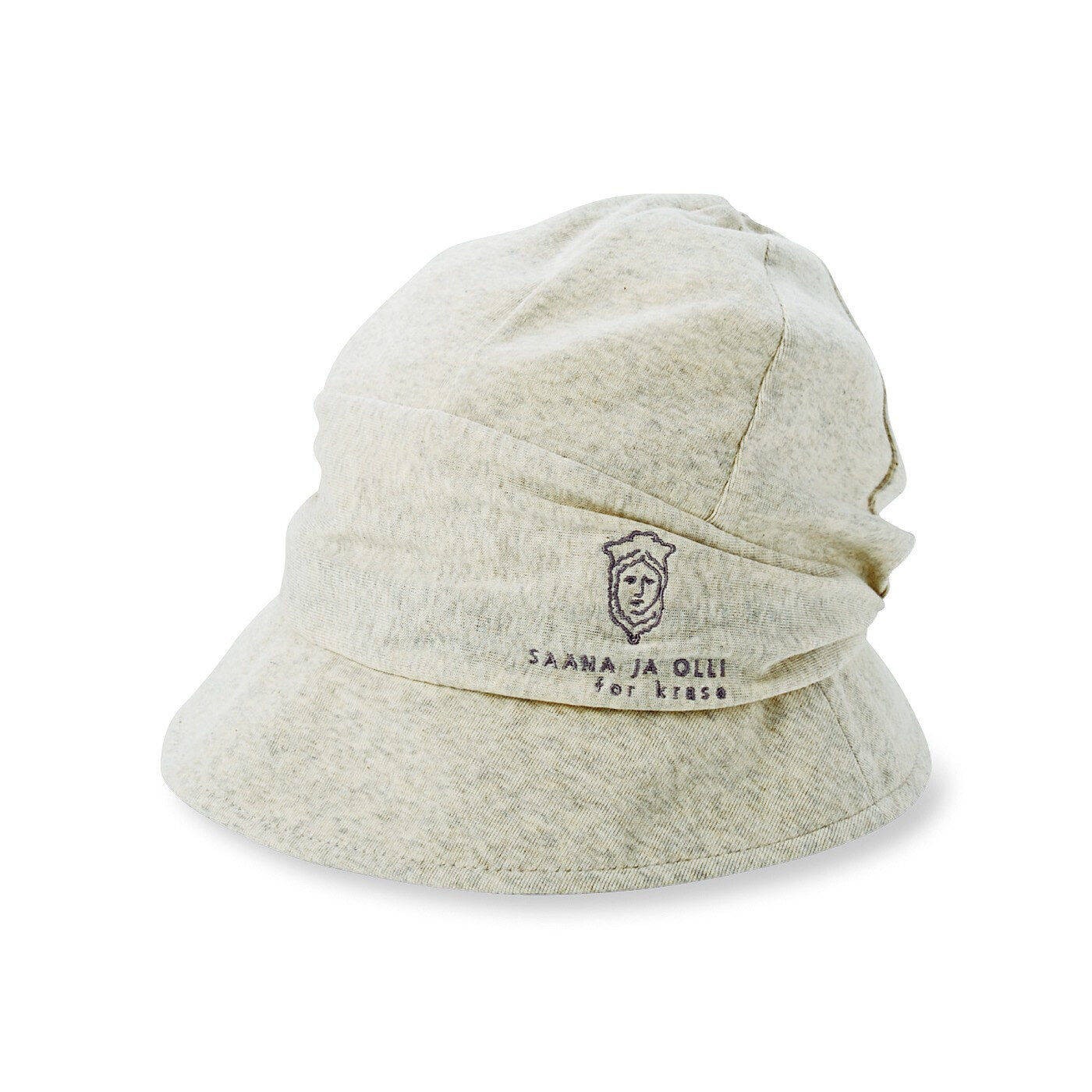 Real Stock|サーナ ヤ オッリ　オーガニックコットン100％のすこやかな肌心地にすっぽり包まれる　UVクロッシェ帽子|タイプ3