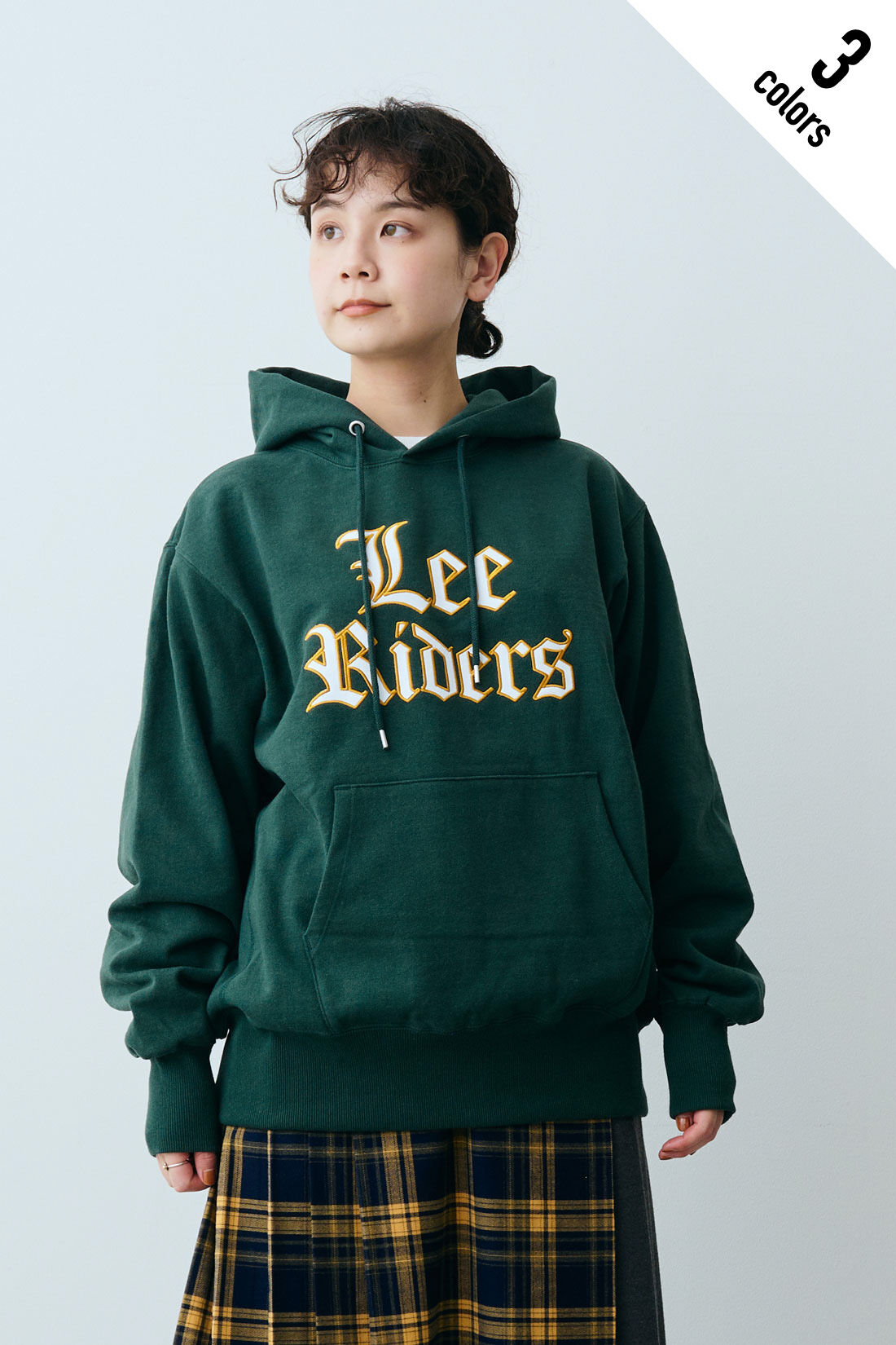 Real Stock|MEDE19F 〈SELECT〉【Lee】HEAVY WEIGHT HOODIE|1.グリーン