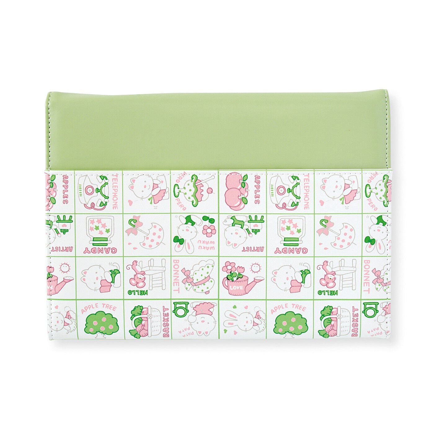 realstock [リアルストック]（Express BOX）|シモジマコラボ　プレゼントみたいなマルチポーチ|BACK