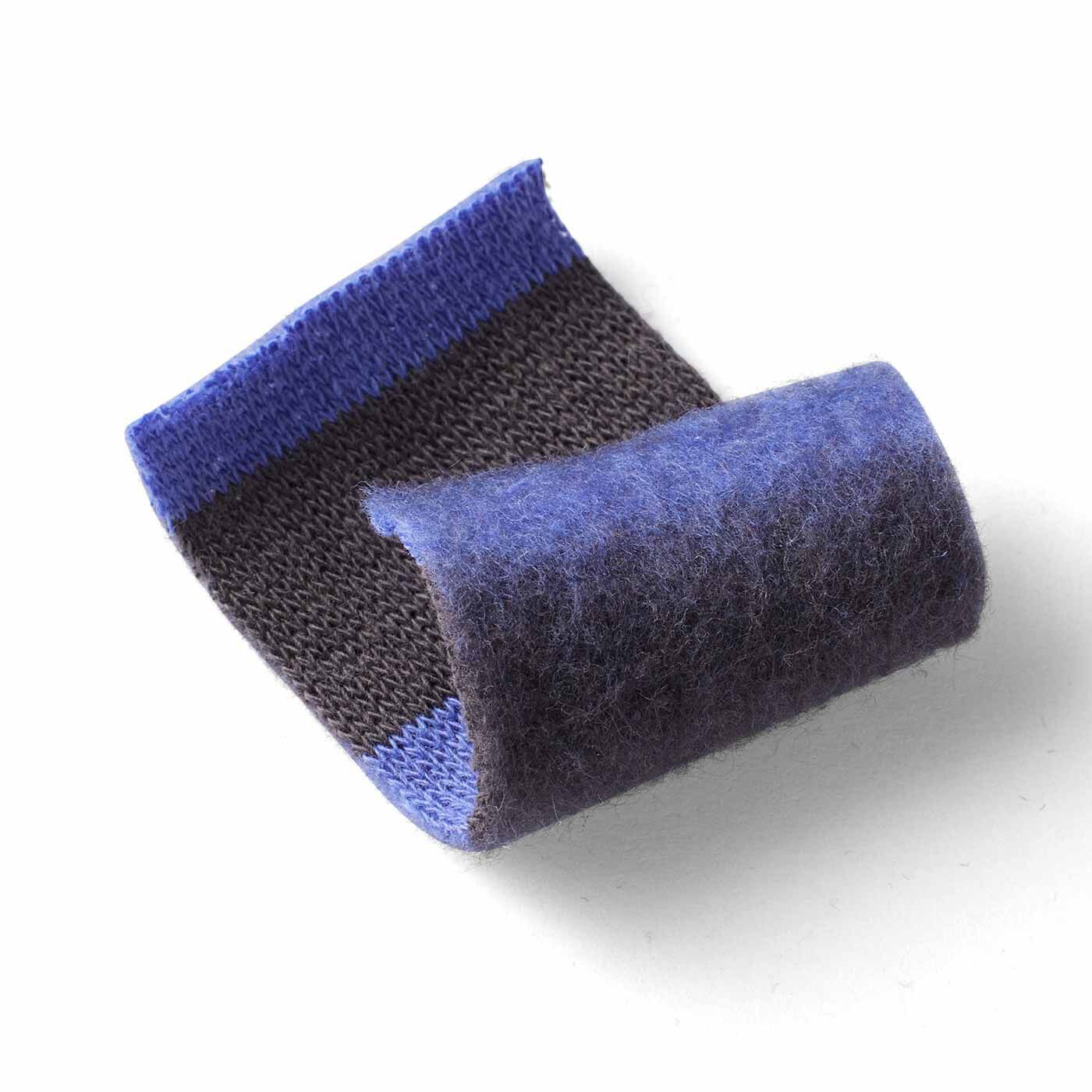 realstock [リアルストック]（Express BOX）|フラウグラット　シックな大人色ボーダーの かるホカ裏起毛ひらりチュニック〈ブラック×チョコレート〉|【かるホカ裏起毛】ほどよい厚みであったかく軽い裏起毛スウェット。　※お届けするカラーとは異なります。