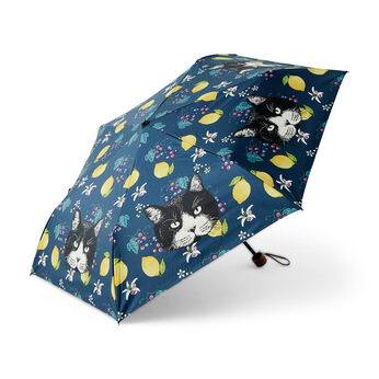 Real Stock | ｎｅｍｕｎｏｋｉコラボ猫と実りの晴雨兼用傘