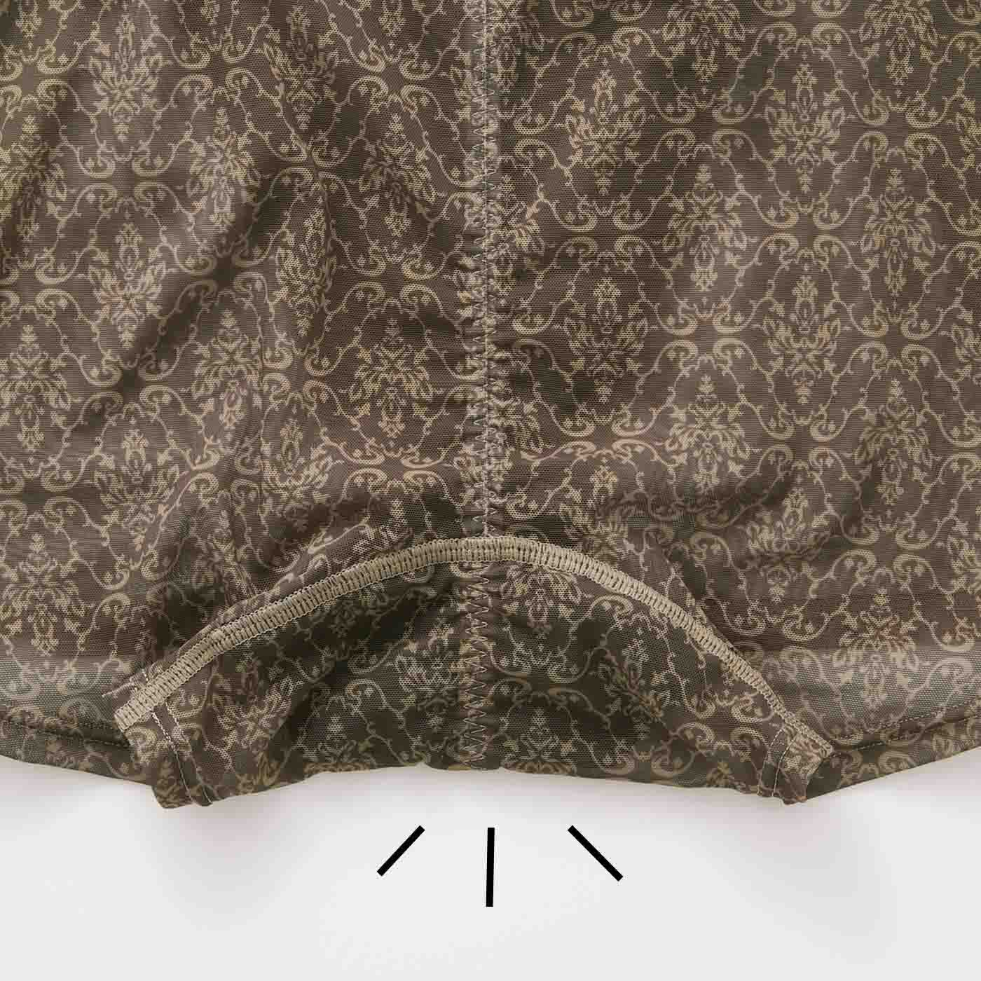 realstock [リアルストック]（Express BOX）|365日を心地よく過ごす こなれ感がスマートなブラ＆ショーツ〈グレー〉|クロッチに忍ばせたゴムの構造で動いてもショーツやナプキンがずれにくい！※お届けするカラーとは異なります。