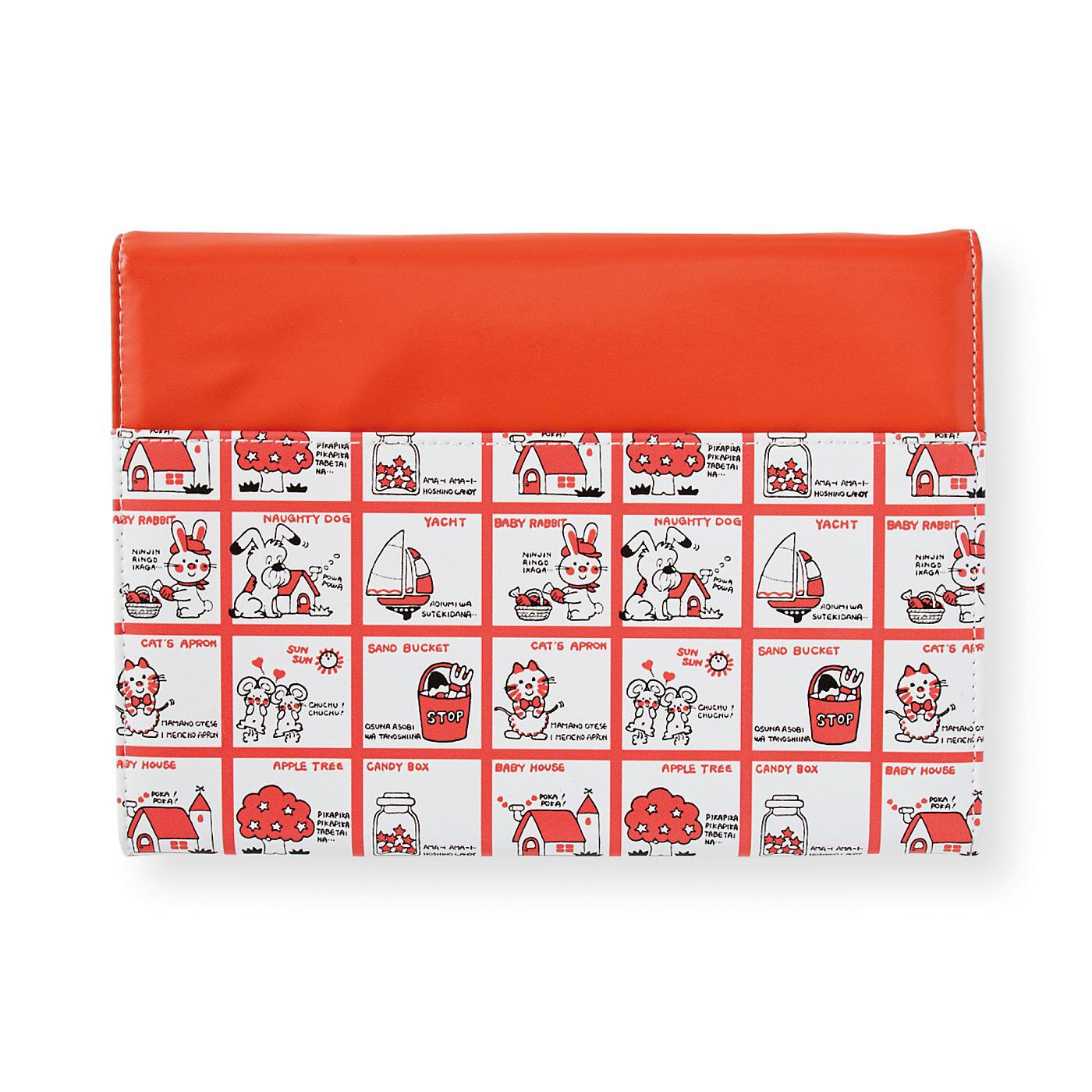 realstock [リアルストック]（Express BOX）|シモジマコラボ　プレゼントみたいなマルチポーチ|BACK
