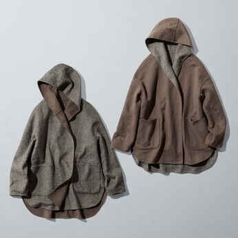 Real Stock | リバーフーディコート〈グレー〉ＩＥ