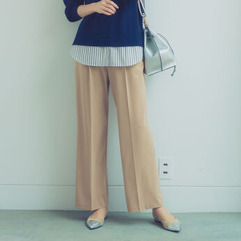 Real Stock | ＤＲＥＣＯセミワイドパンツ〈ベージュ〉