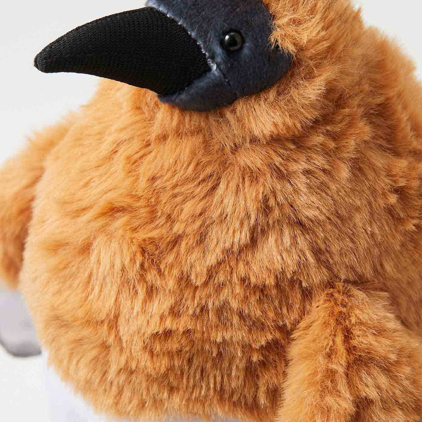 realstock [リアルストック]（Express BOX）|YOU+MORE!　オウサマペンギン 思春期ポーチ|羽毛はふわふわのファーで表現。思わずなでたくなるさわり心地。